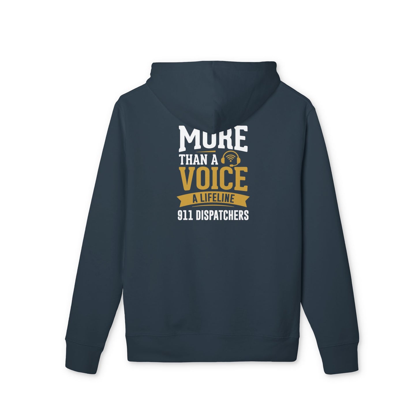 Dispatcher Hoodie — "More Than a Voice: A Lifeline" 911 Dispatch Crew Sweatshirt