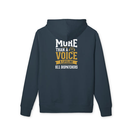 Dispatcher Hoodie — "More Than a Voice: A Lifeline" 911 Dispatch Crew Sweatshirt