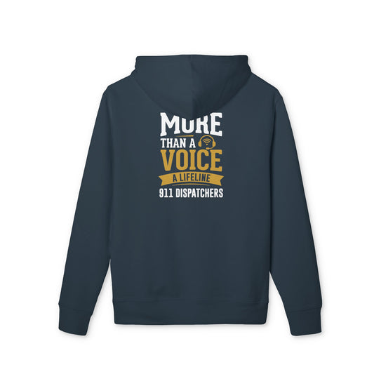 Dispatcher Hoodie — "More Than a Voice: A Lifeline" 911 Dispatch Crew Sweatshirt