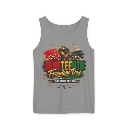 Juneteenth Freedom Day Tank Top — Celebrating Freedom Graphic