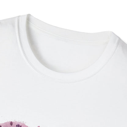 Mother's Day Floral T-Shirt — "Mother's Day I Love You" Heart Bouquet