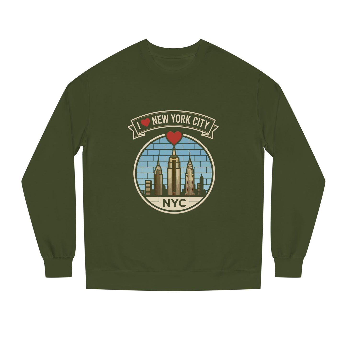 NYC Skyline Sweatshirt — I  New York City Crewneck