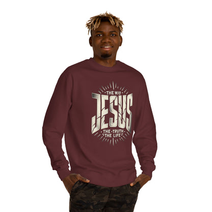 Jesus "The Way, The Truth, The Life" Sweatshirt