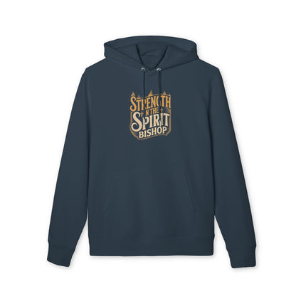 Strength in the Spirit Bishop Hoodie — Inspirational Christian Faith Pullover