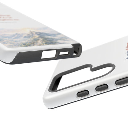 Christian Phone Case – “I Can Do All Things Through Christ” Inspirational Tough Case