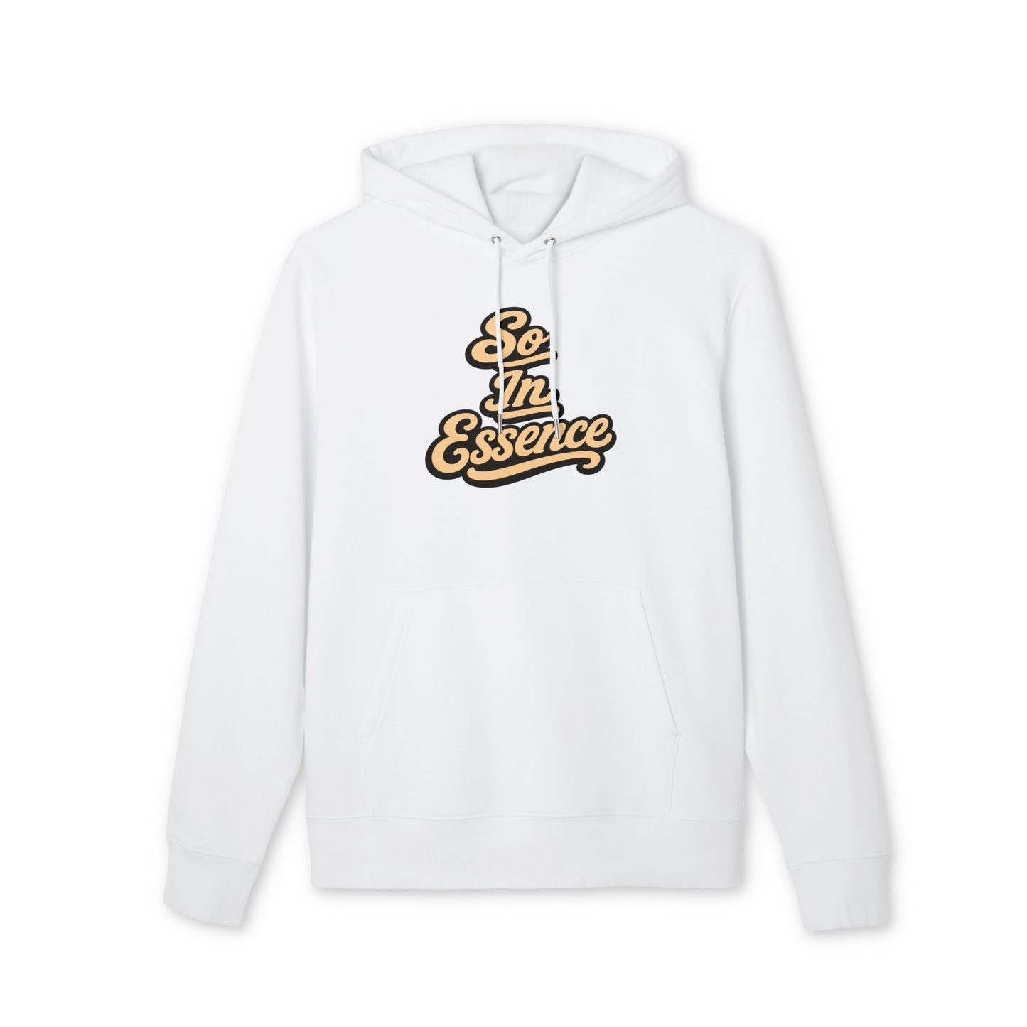 So In Essence Hoodie — Retro Script Pullover