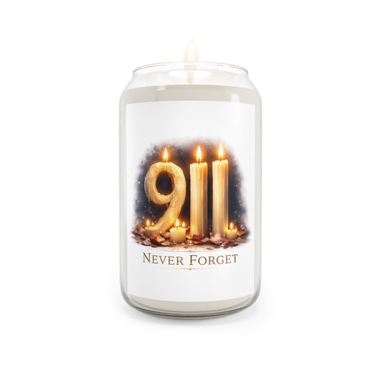 9/11 'Never Forget' Memorial Soy Candle — 13.75 oz