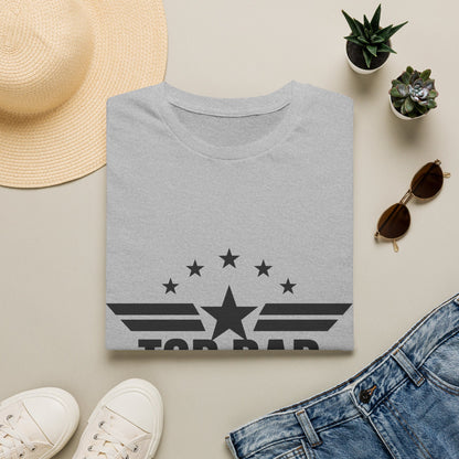 Top Dad T-Shirt — Retro Star Emblem Father's Day Tee