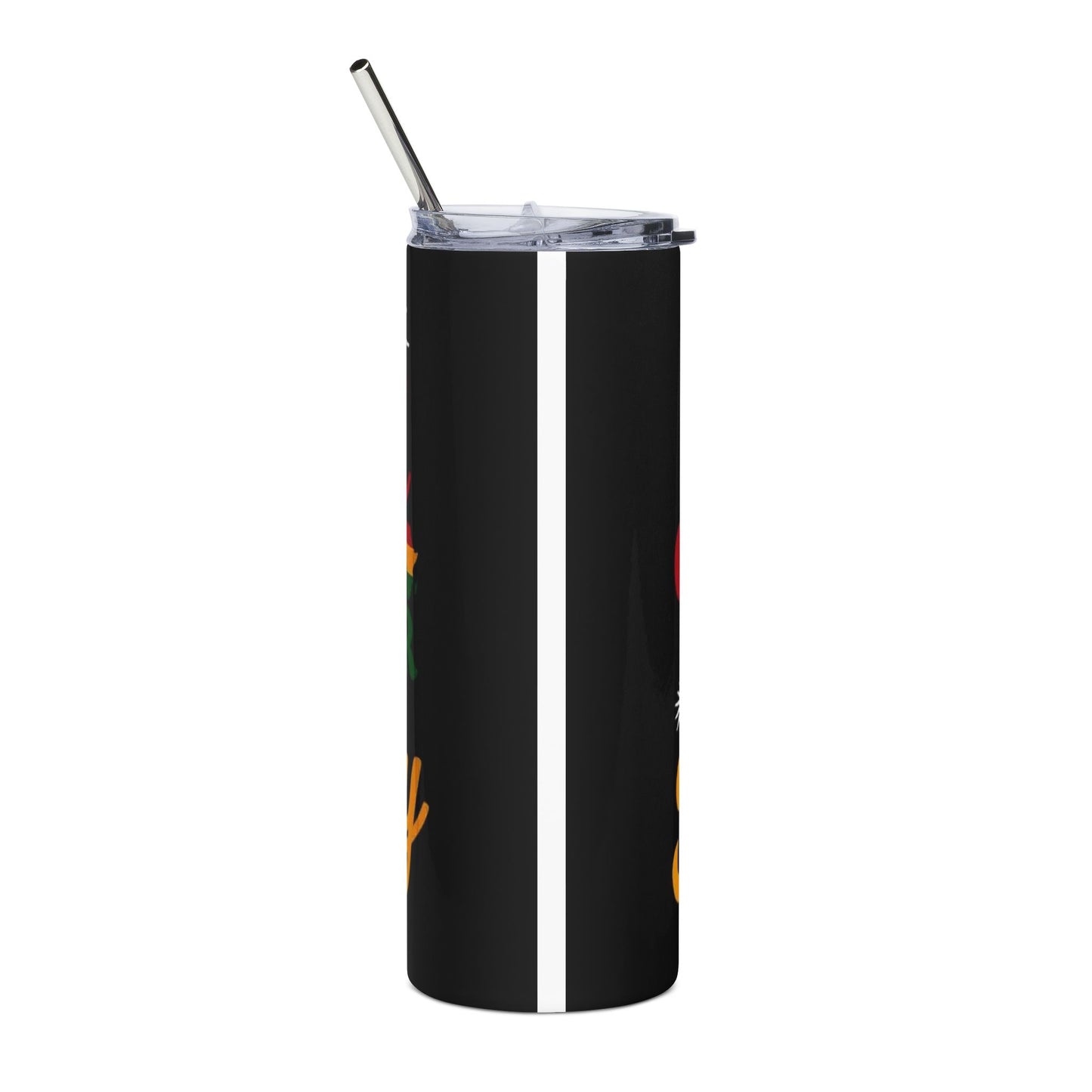 20oz Stainless Tumbler – "One Month Can't Hold Our History" Inspirational Travel Cup