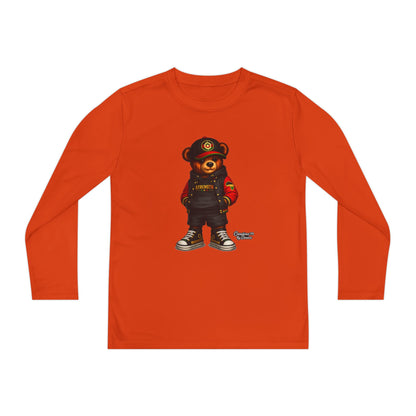Youth Long Sleeve Tee — Urban Bear Graphic