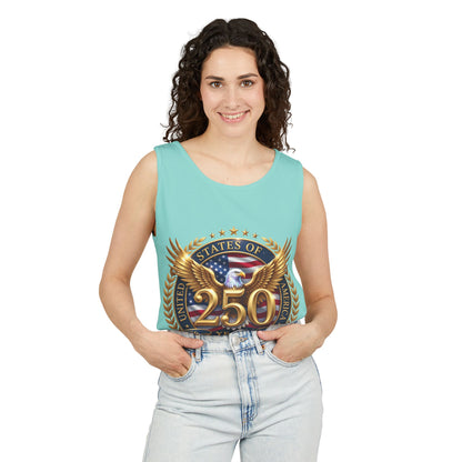 250 Years Anniversary Eagle Tank Top — United States Bicentennial Celebration Tee