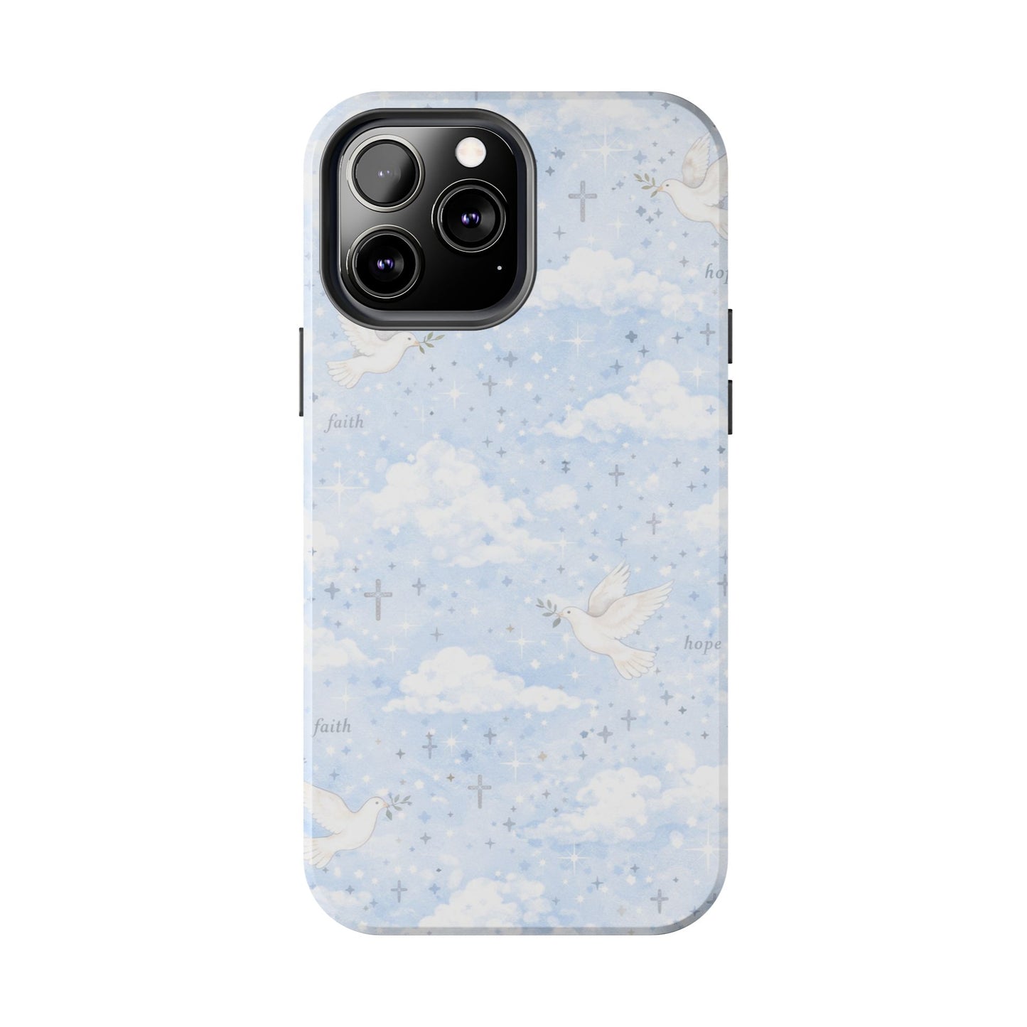 Hope Faith Phone Case | Christian floral iPhone Case