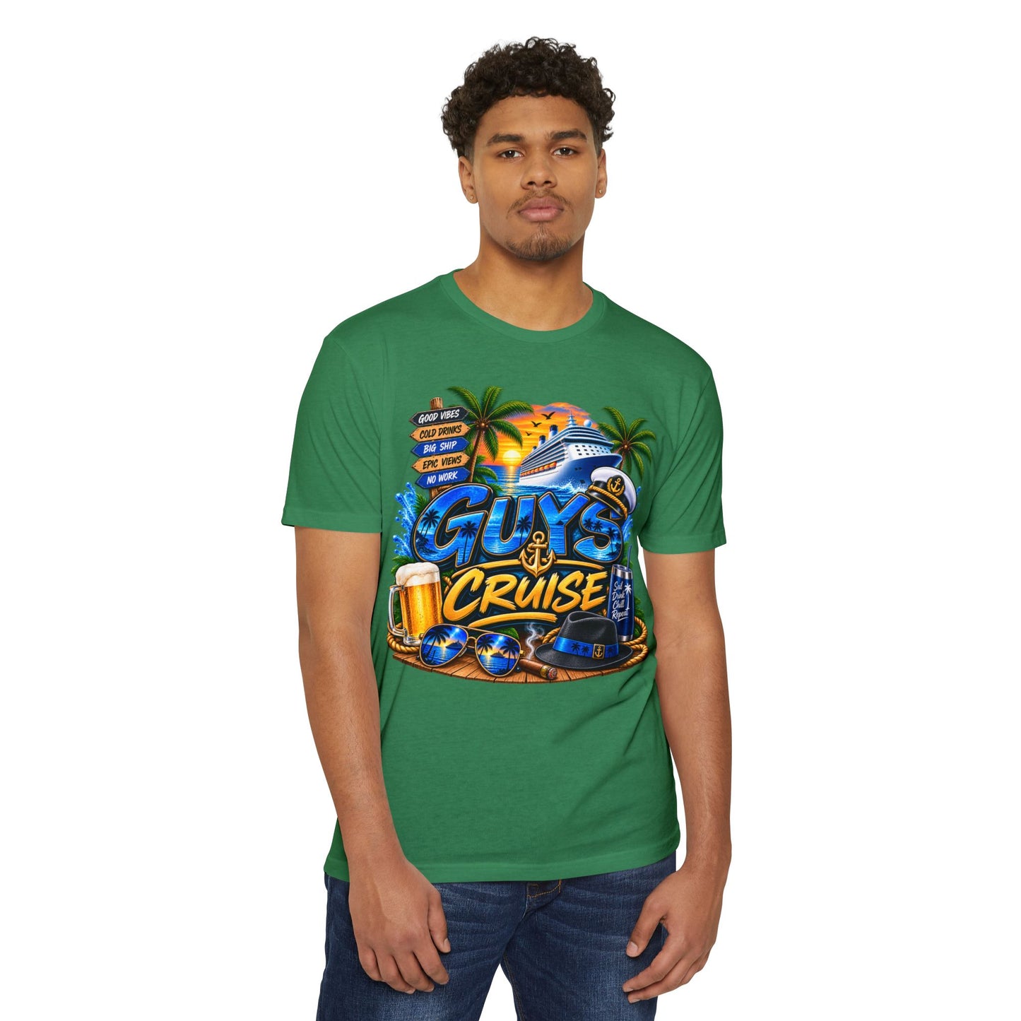 Guys Cruise T-Shirt — Men's Cruise Party Vacation Tee