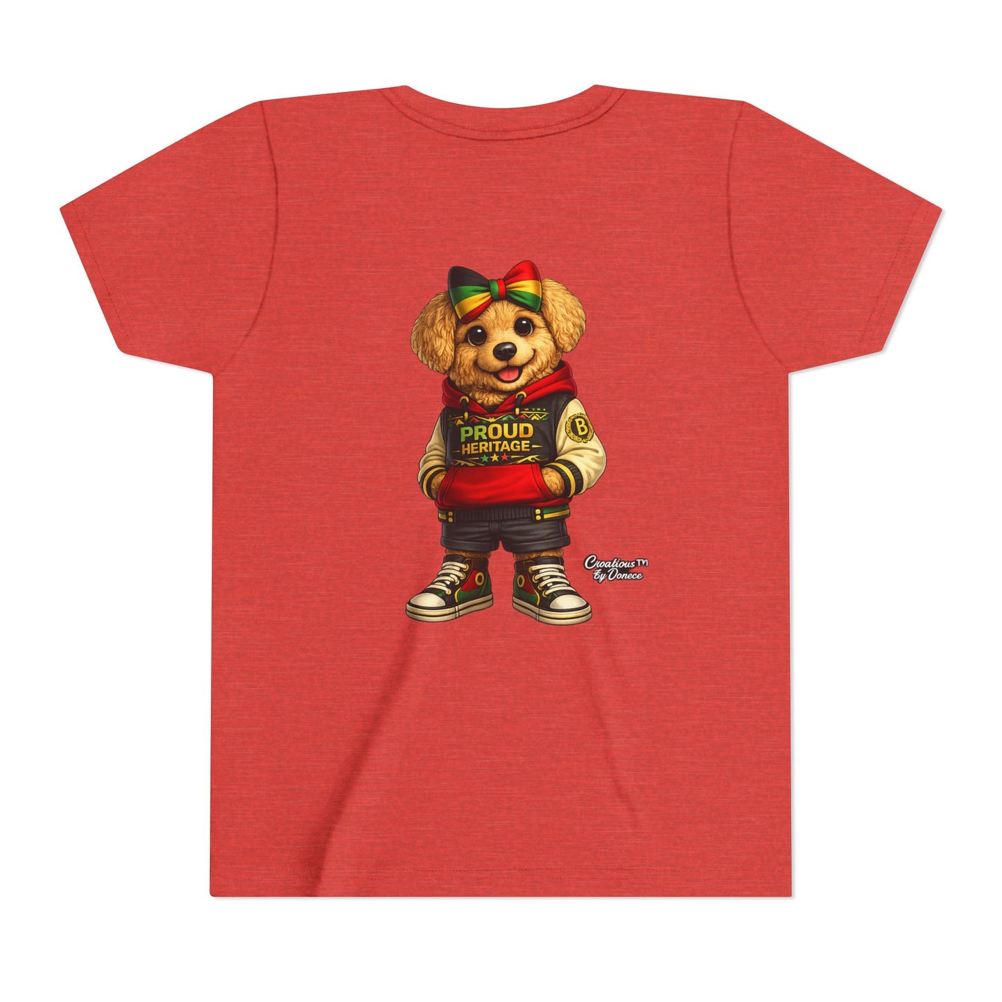Kids Rasta Bear 'Proud Heritage' Tee