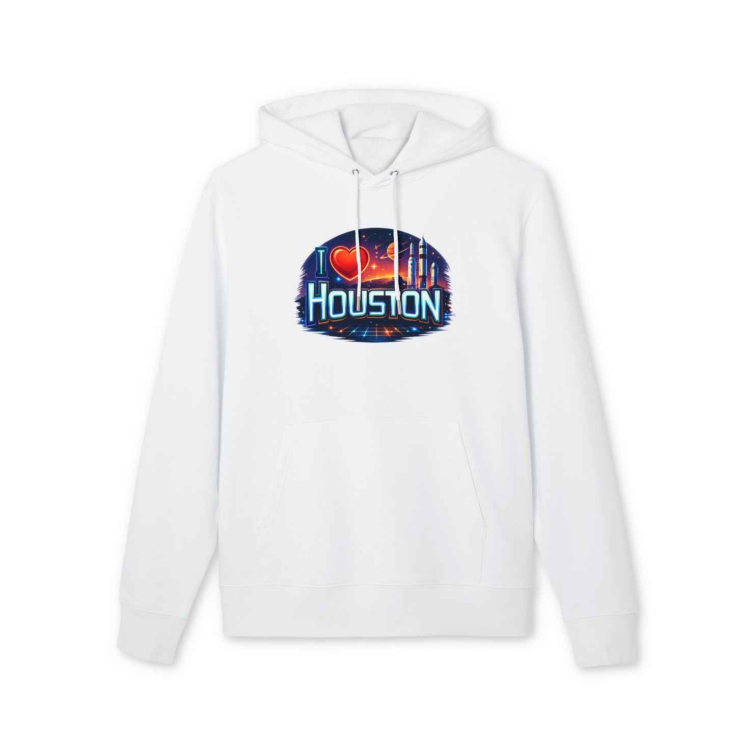 Houston Skyline Hoodie — I  Houston Graphic Pullover
