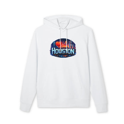 Houston Skyline Hoodie — I  Houston Graphic Pullover