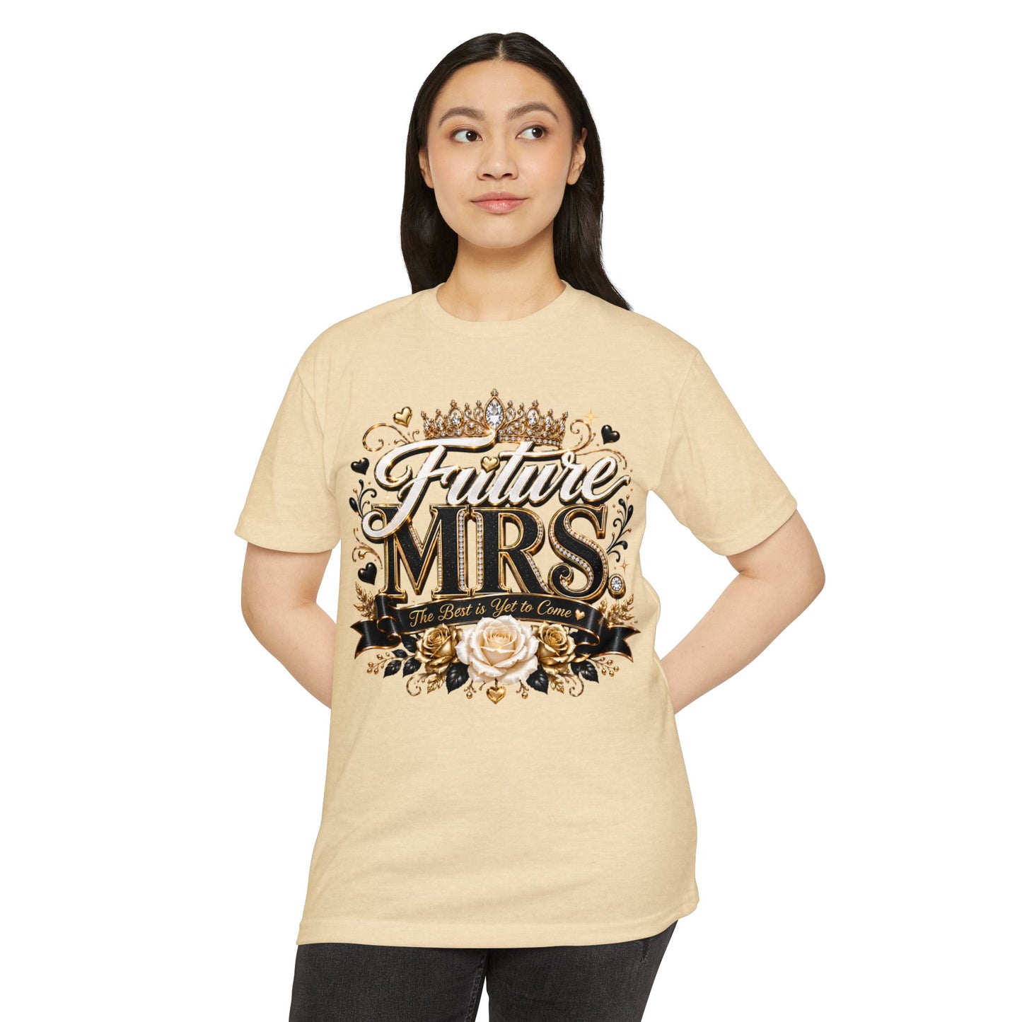 Future MRS T-Shirt — Bridal 'Future Mrs.' Graphic Tee for Bachelorette & Engagement