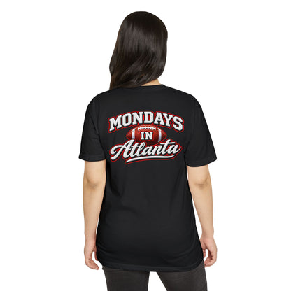 Mondays in Atlanta Football T-Shirt