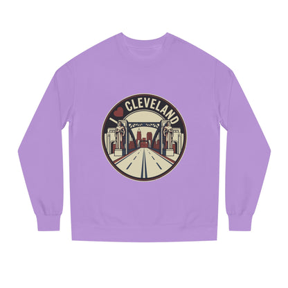 Cleveland Skyline Sweatshirt — I  Cleveland Retro City Crewneck
