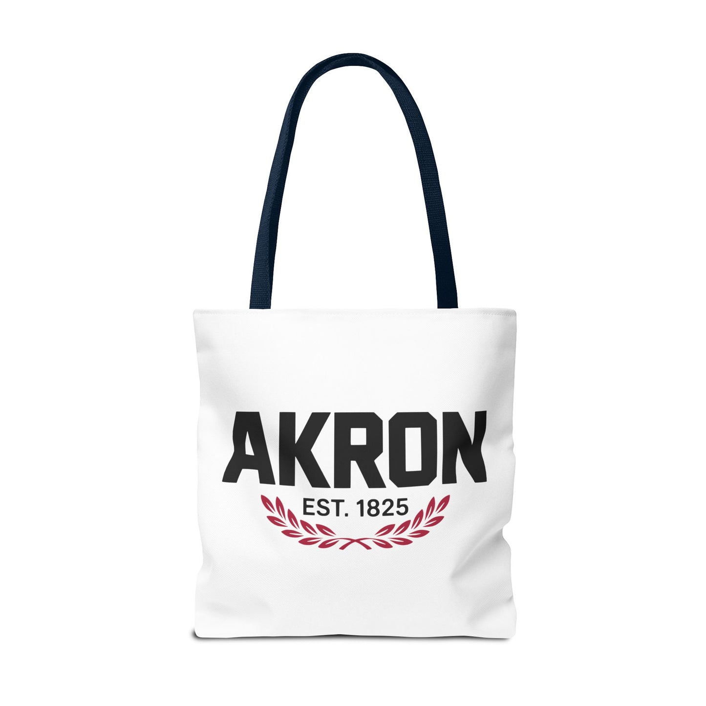 Akron Est. 1825 Tote Bag — City Pride Canvas Tote