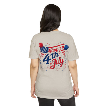 Happy 4th of July T-Shirt — Patriotic Independence Day Tee