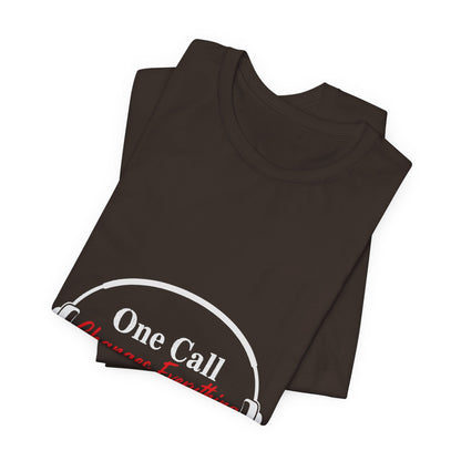 One Call Changes Everything Headset Tee — Dispatcher & Emergency Responder Shirt