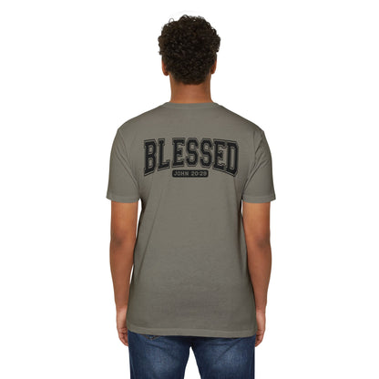Blessed John 20:29 T-Shirt — Christian Faith Graphic Tee