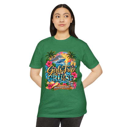 Girls Trip Cruise T-Shirt — Tropical Vacation Graphic Tee