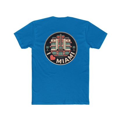 Miami Art Deco T‑Shirt — I  Miami Retro Travel Tee