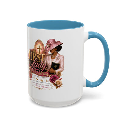 First Lady Church Coffee Mug — Inspirational Faith & Sunday Best Design