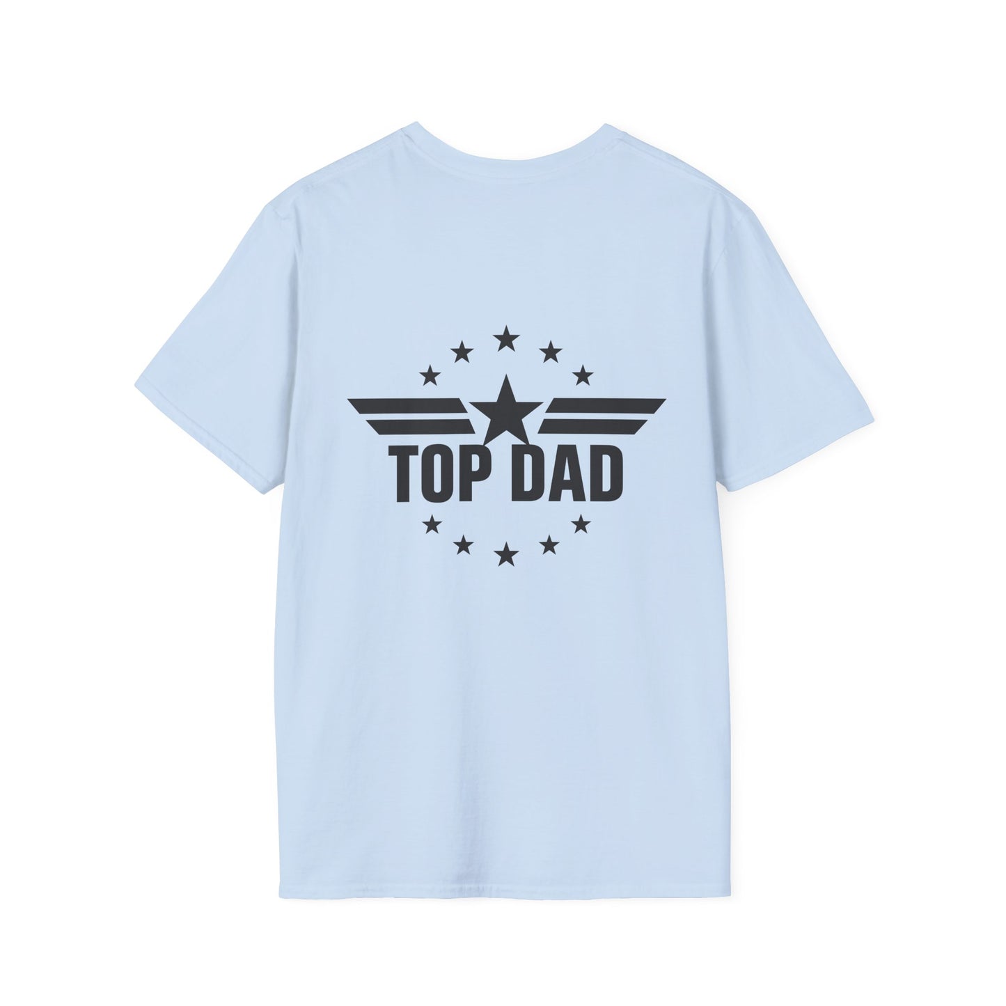 Top Dad T-Shirt — Retro Star Emblem Father's Day Tee