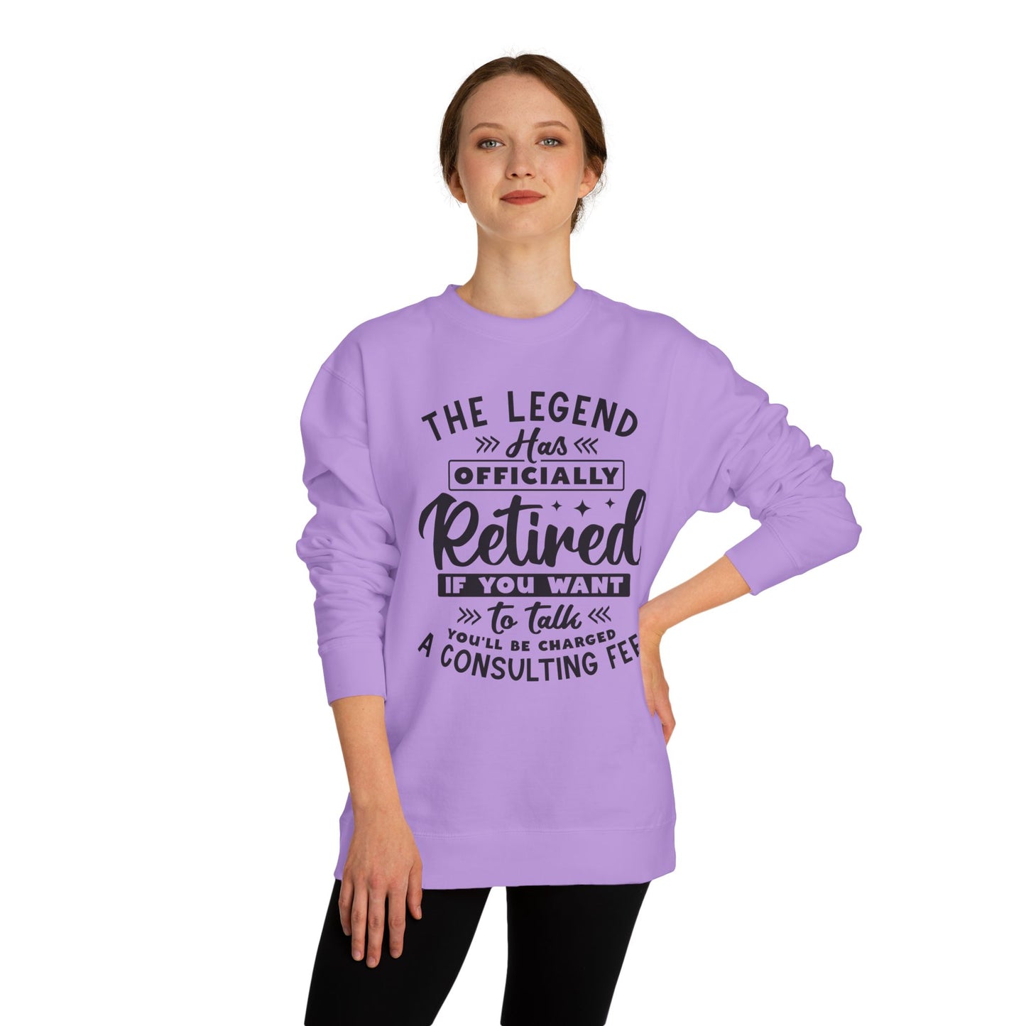 Retired Legend Sweatshirt — “The Legend Has Officially Retired” Retirement Gift
