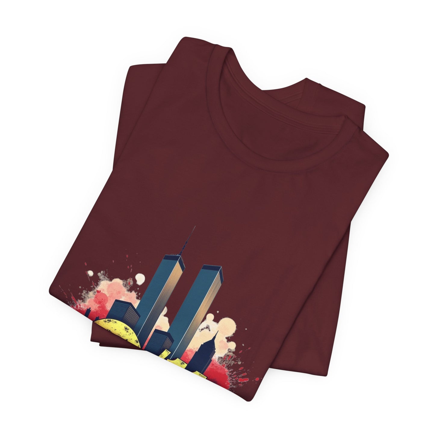 9/11 Memorial T-Shirt — Never Forget Tribute Tee