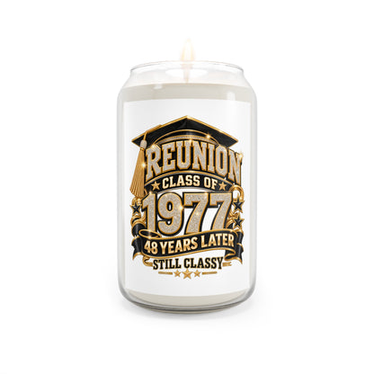 1977 Class Reunion Soy Candle — "Still Classy" 48 Year Anniversary