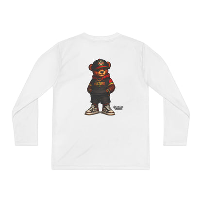 Kids Bear Graphic Long Sleeve Tee — Urban Streetwear Youth Shirt