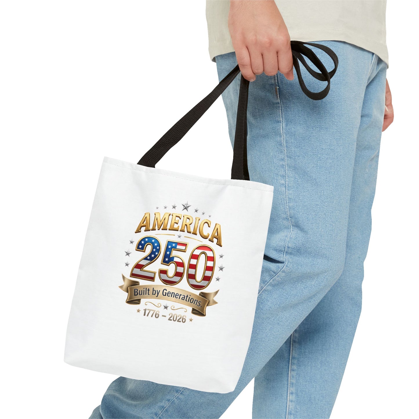 America 250 Tote Bag — 1776–2026 Patriotic Celebration Tote
