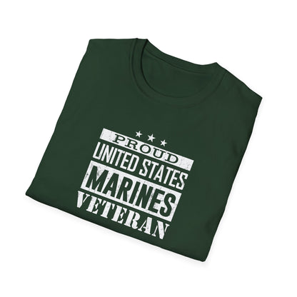 Proud United States Marines Veteran T-Shirt