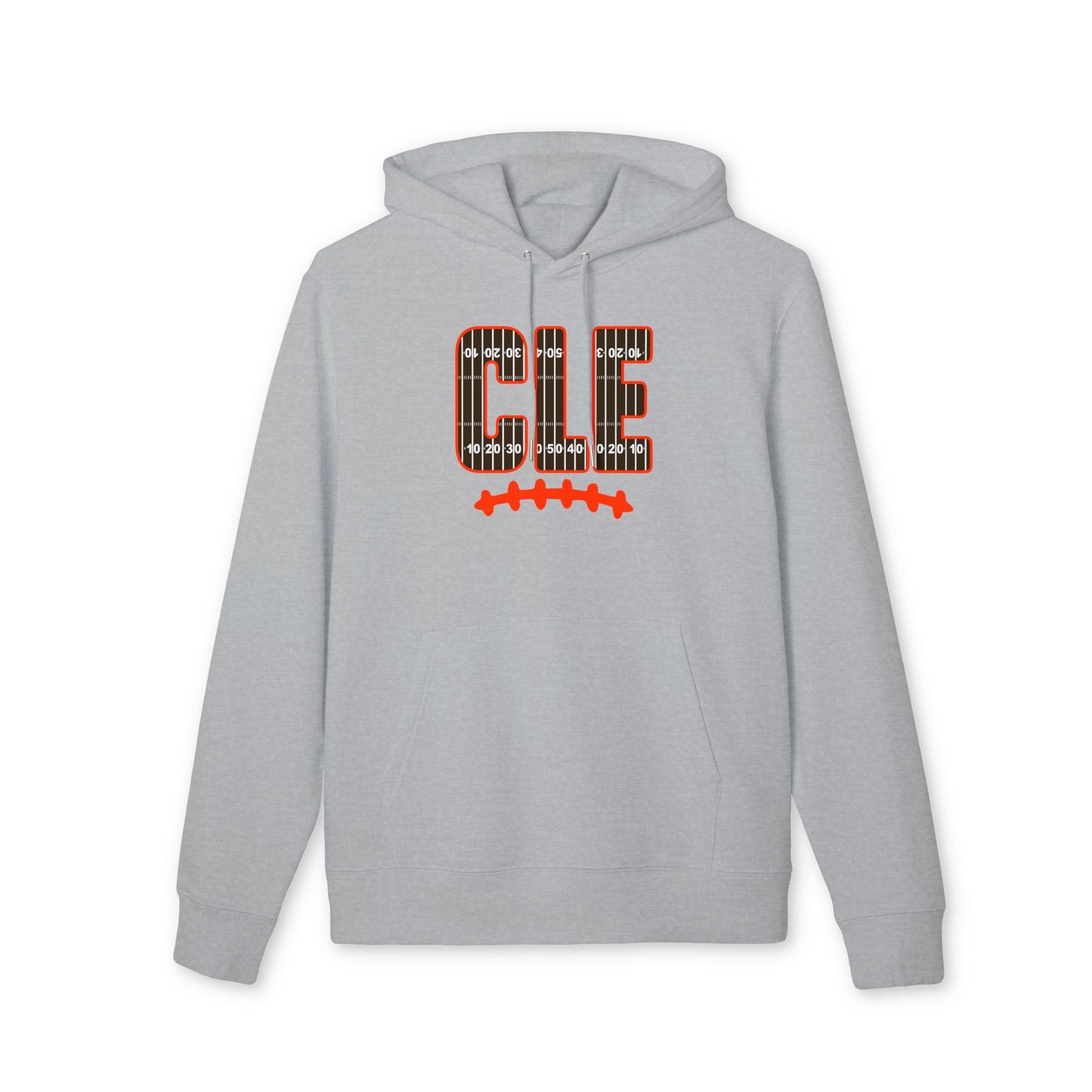 CLE Football Hoodie – Cleveland Football Field Logo Pullover