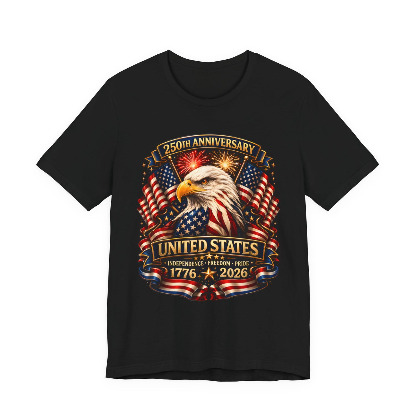 1776–2026 United States 250th Anniversary Eagle T-Shirt