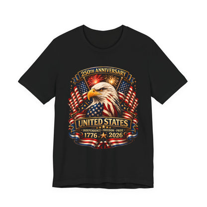 1776–2026 United States 250th Anniversary Eagle T-Shirt