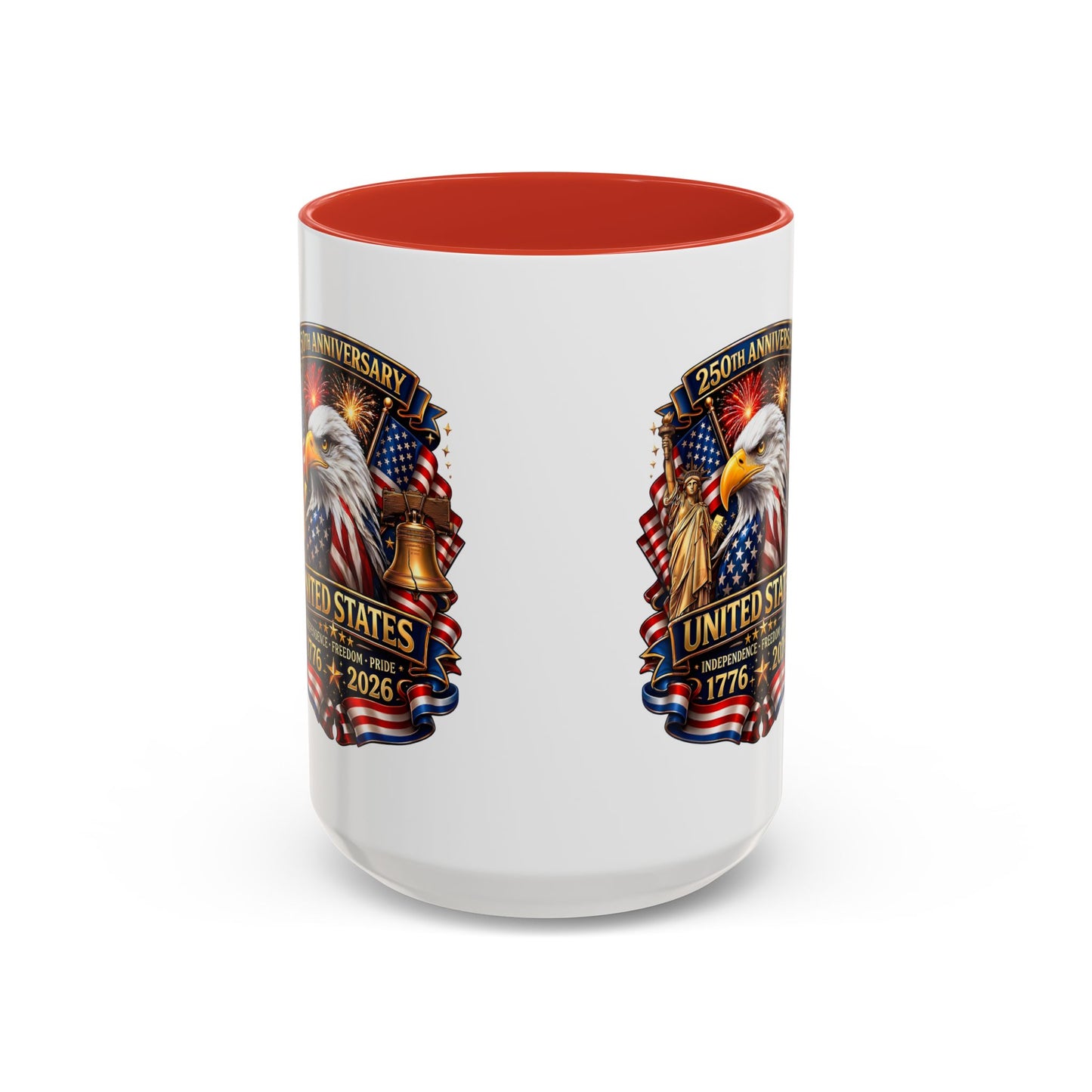 250th Anniversary United States Eagle Coffee Mug – Patriotic 1776–2026 Accent Mug