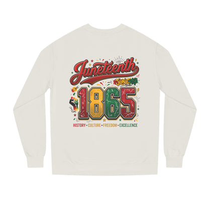 Juneteenth 1865 Crewneck Sweatshirt — History • Culture • Freedom