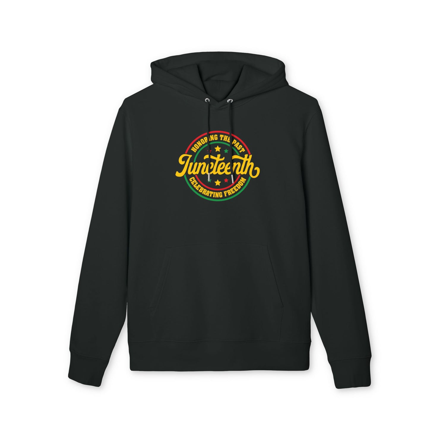 Juneteenth Hoodie — Celebrating Freedom Retro Badge Sweatshirt