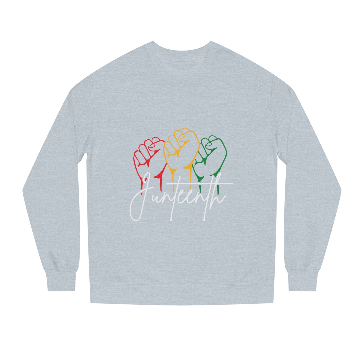 Juneteenth Fist Sweatshirt - Juneteenth Celebration Pullover
