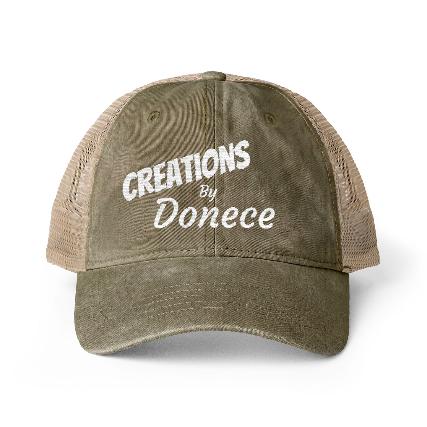 Women's Washed Mesh-Back Cap