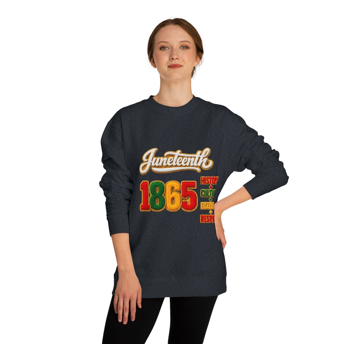 Juneteenth 1865 Sweatshirt — History • Culture • Resilience • Respect