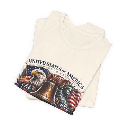 250th Anniversary USA Liberty Bell T-Shirt