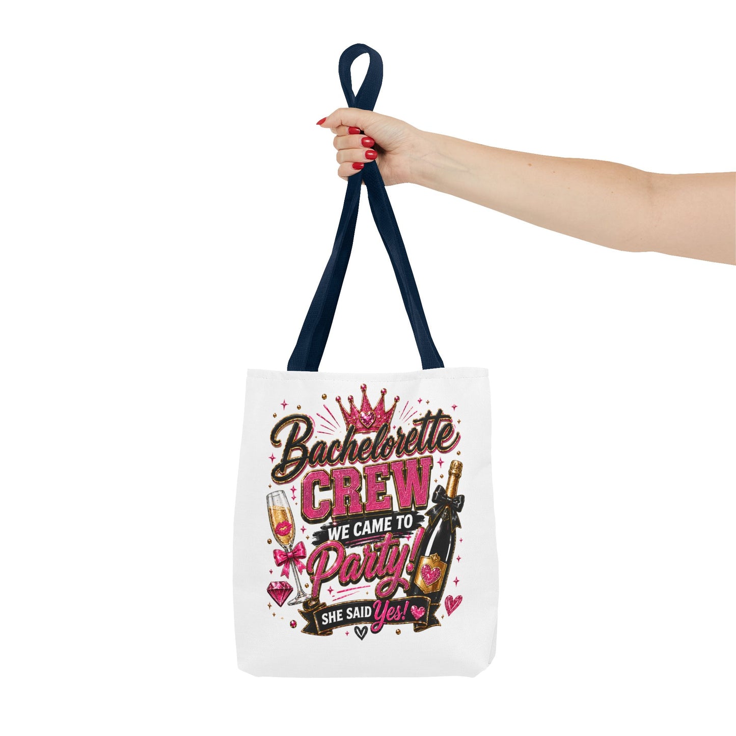 Bachelorette Crew Party Tote Bag — 'We Came to Party' Bridal Shower Gift