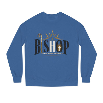 Bishop Crewneck Sweatshirt — Crown & Crosier Church Apparel