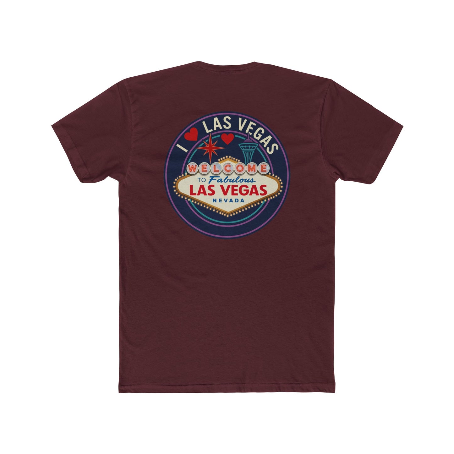 Las Vegas Retro Sign T-Shirt — Welcome to Fabulous Las Vegas Graphic Tee